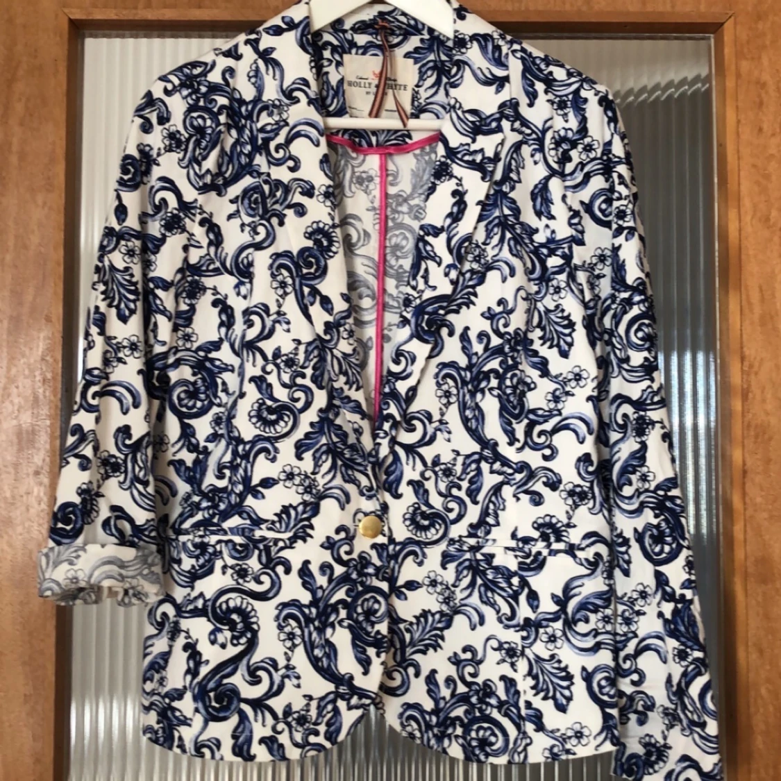 Kavaj med mönster strl 42