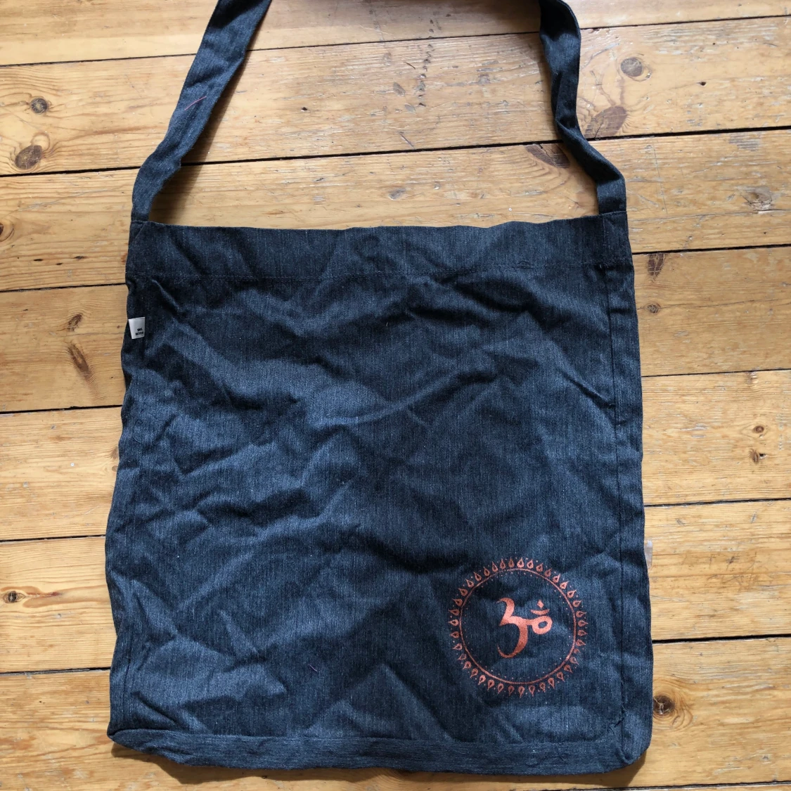 Totebag/tygväska/shopper med knapp 🕉