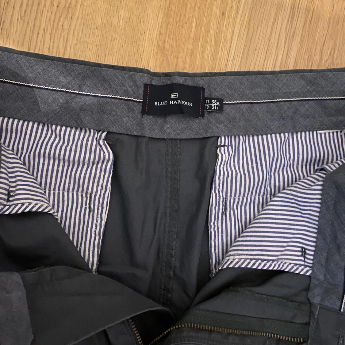 Grey Chino Blue Harbour - 90