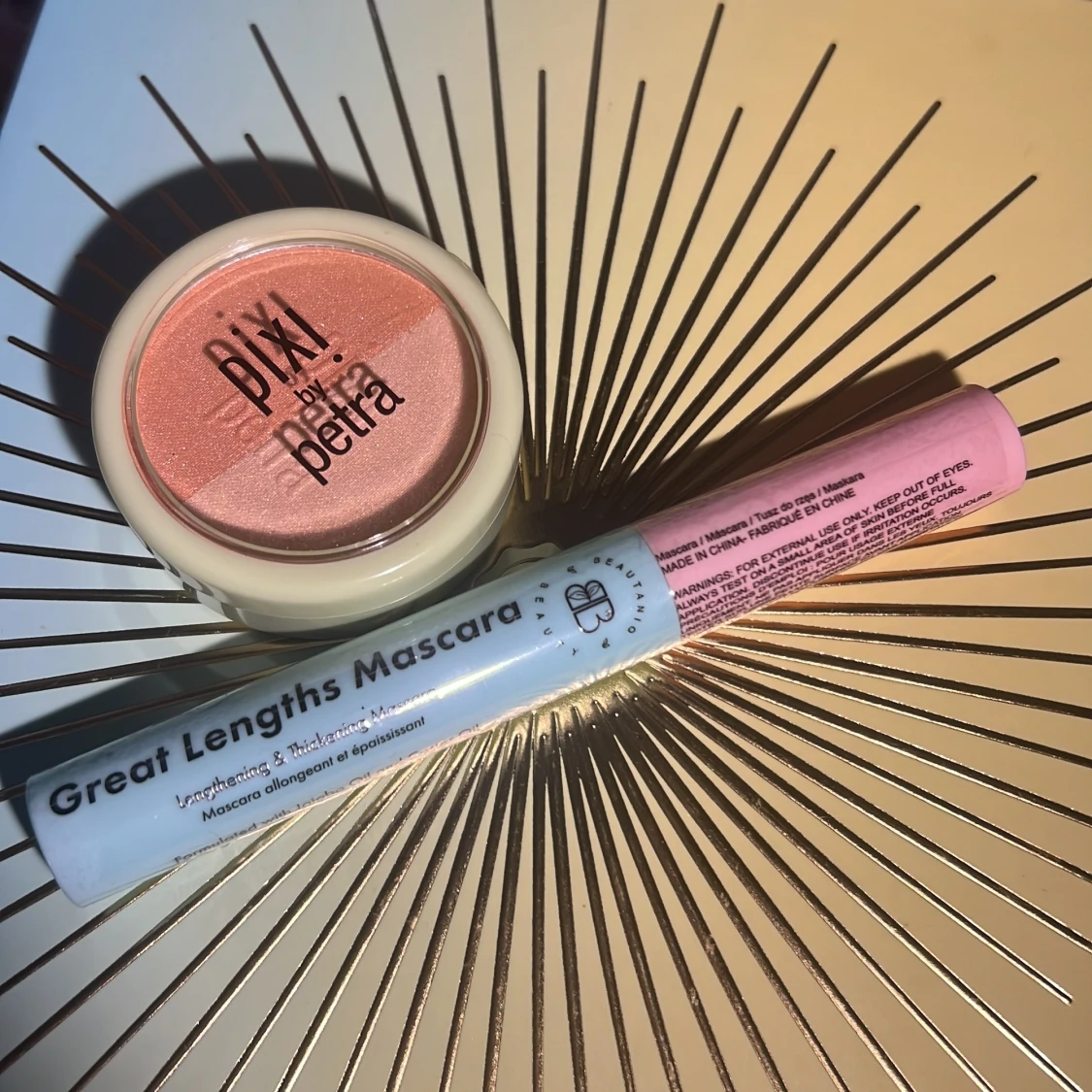 SMINKSET två olika hudvård & smink (rituals, pixi,bum bum  - 91