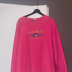 Vintage sweatshirt - Oversized sweatshirt köpt second hand 💖 skulle säga att den passar från xs-m beroende på hur stor man vill ha den! Pris är inkl frakt! Kan mötas upp i Göteborg! Pris kan diskuteras vid snabb affär