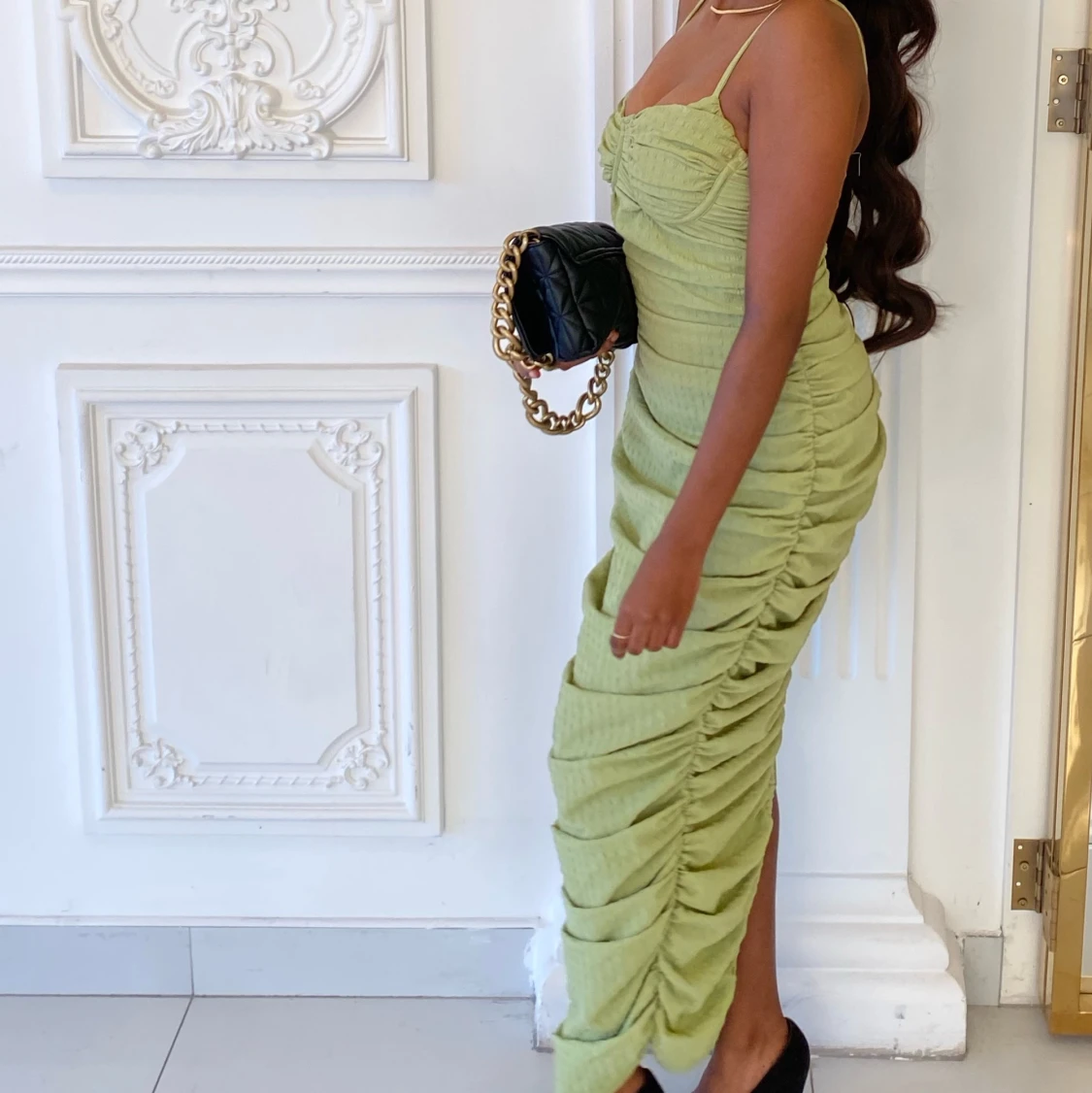 Grön klänning från PLT