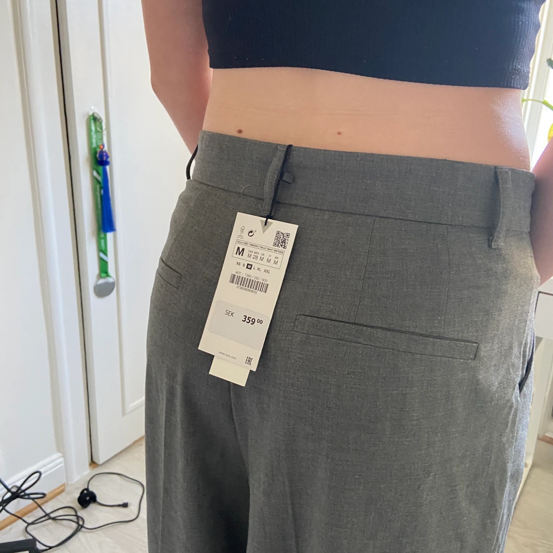 Low waist kostymbyxor  - 91