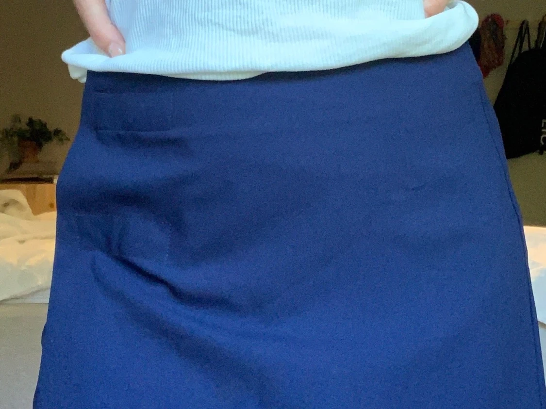 Miniskirt mörkblå S/M - 90