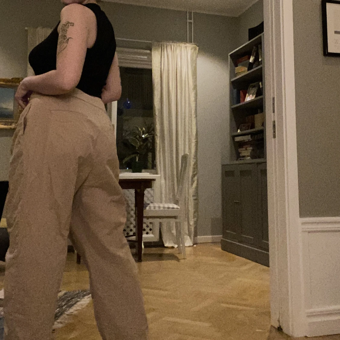 Baggy kostymbyxor  - 90