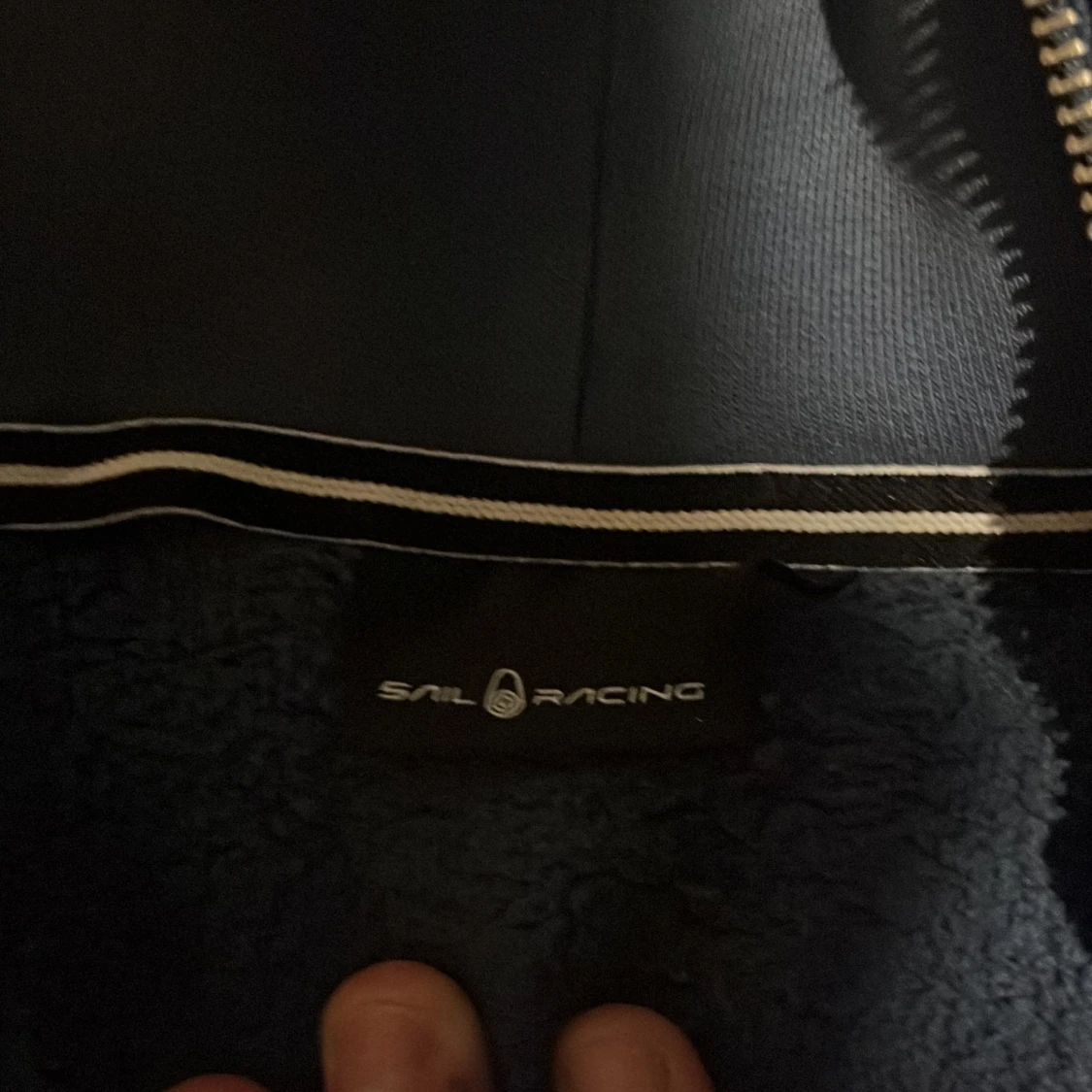 Blå seil  racing zip  - 91