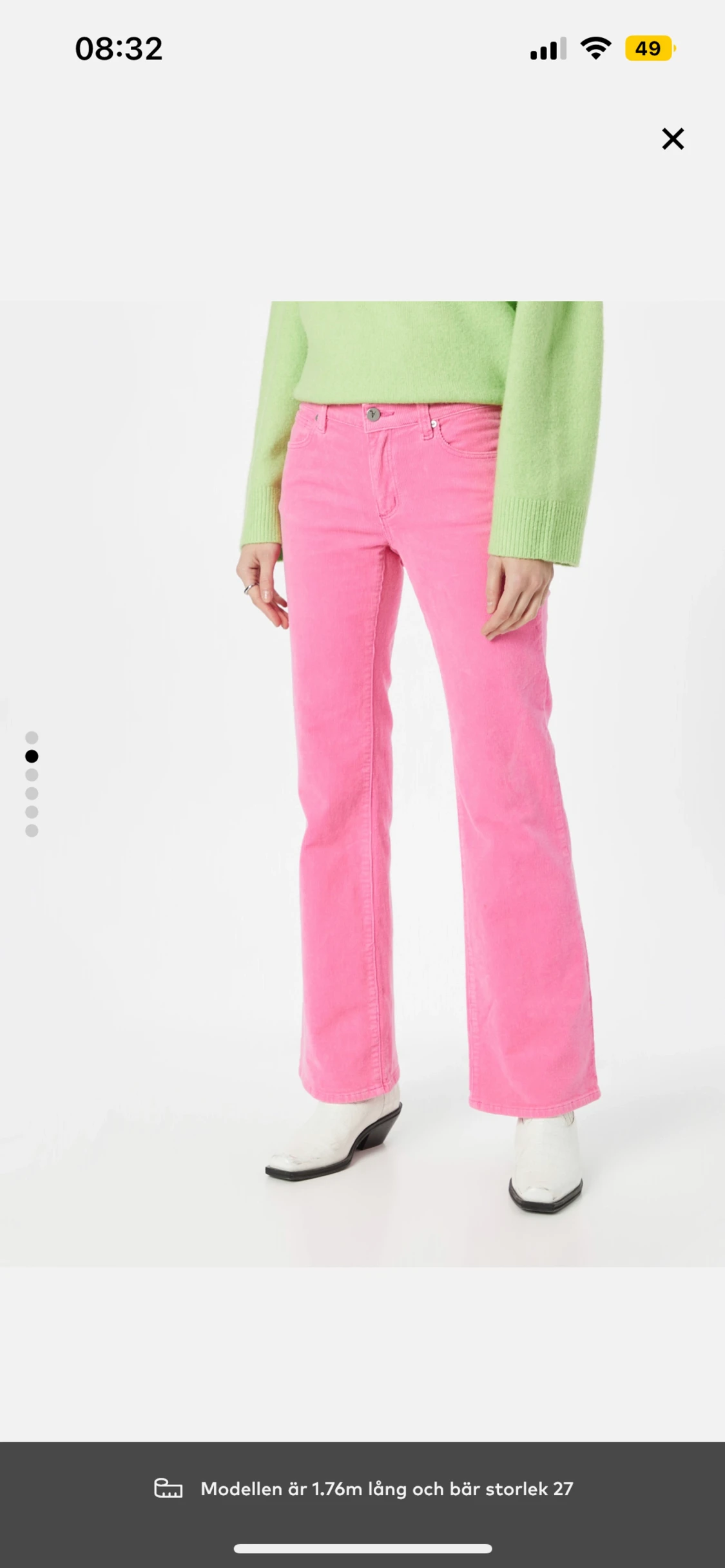 Abrand Jeans rosa - 90