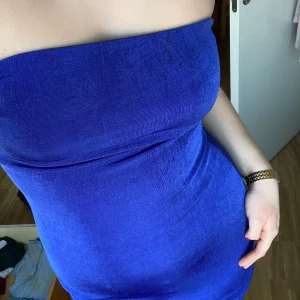 Blå bandeu klänning - Bra skick bara använd en gång