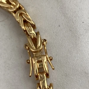 18K platterad Kejsarlänk från kejsar - 18k platterad kejsarlänk från kejsar rostfri 55cm 6mm