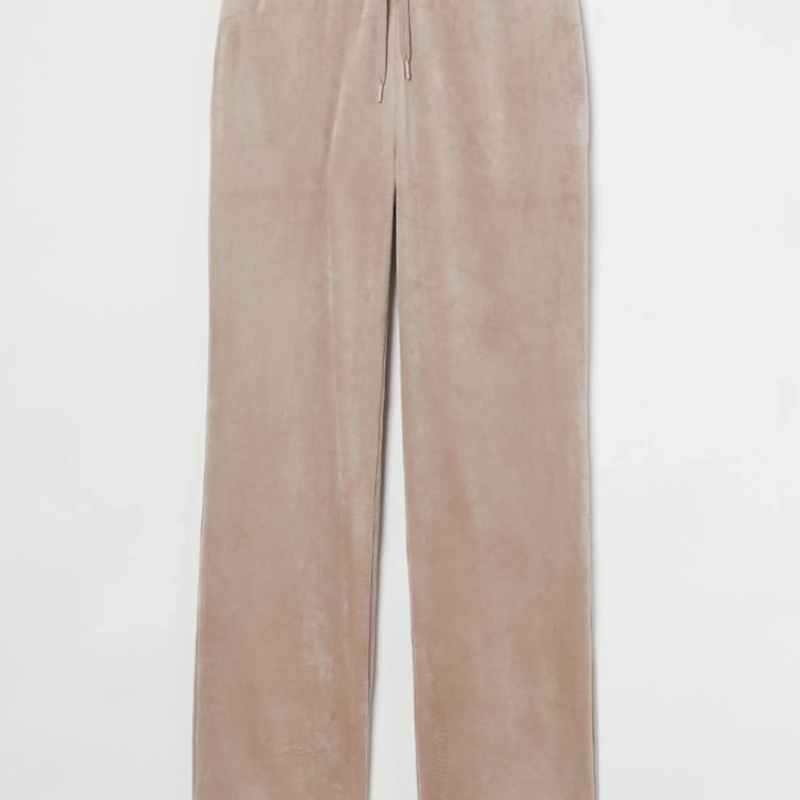 Beigt velour sett  - 91