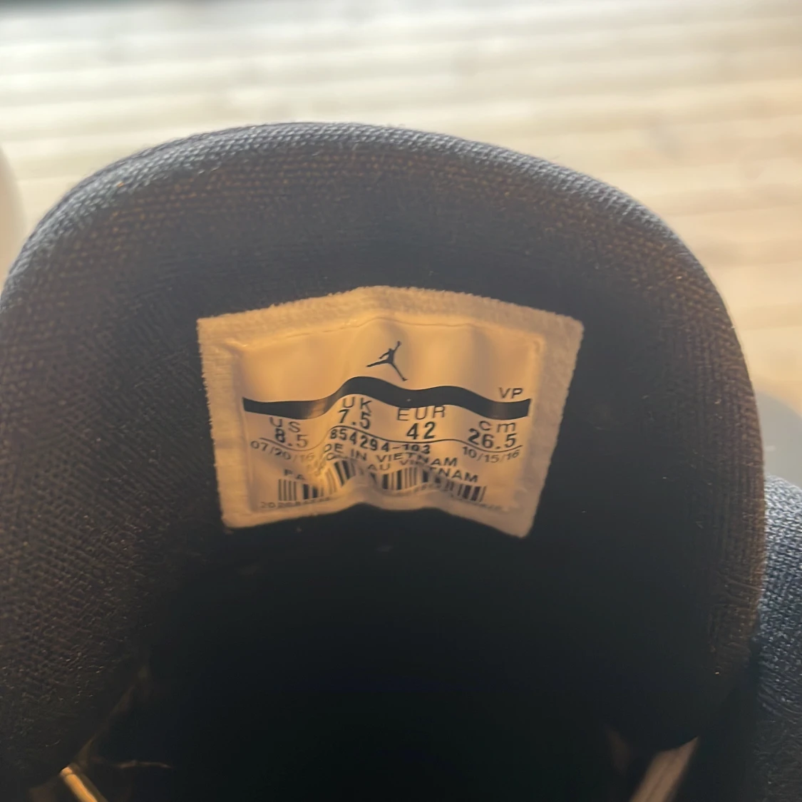 Vita korta Jordans - 91