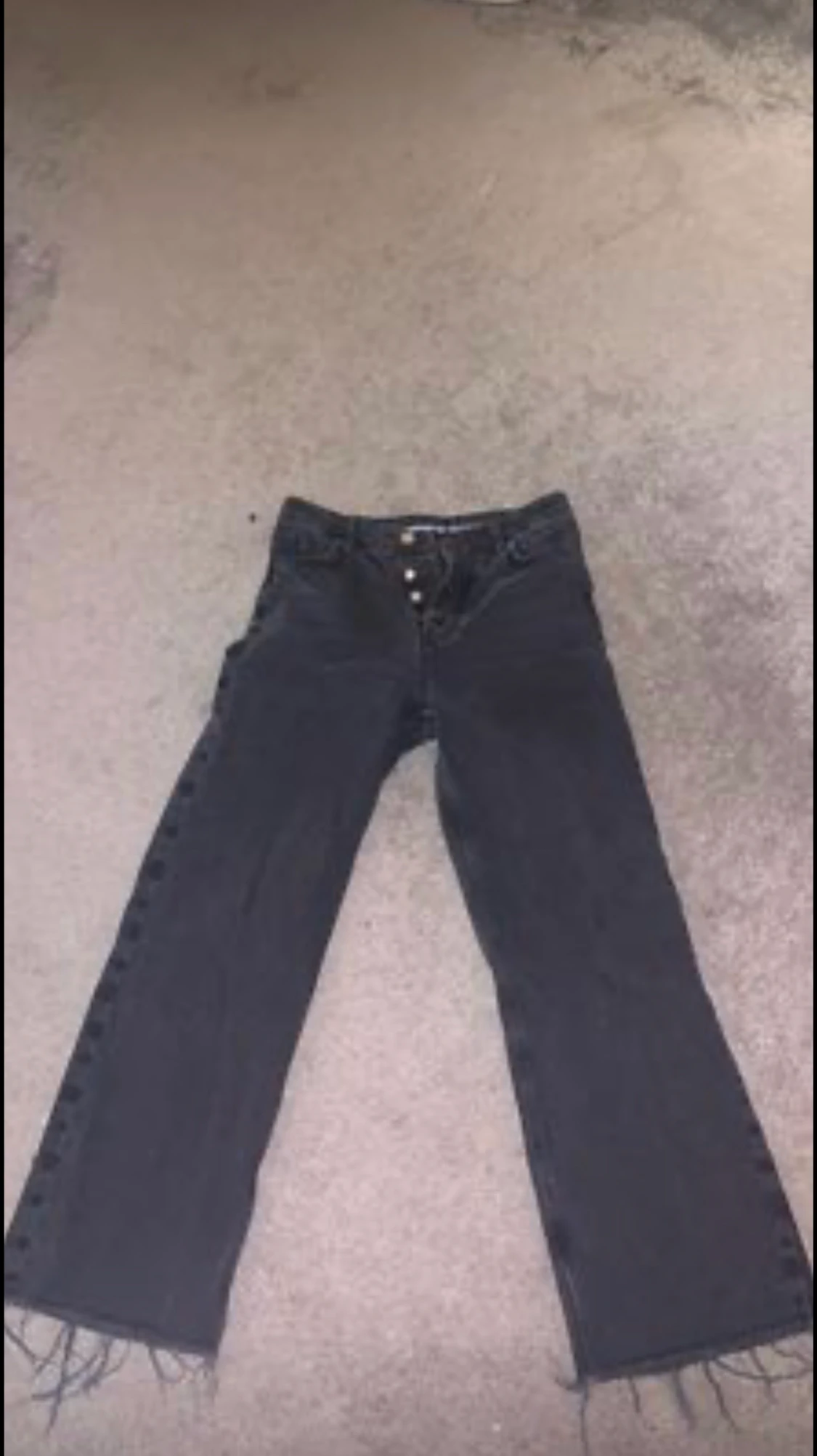 Jeans svart-grå från Never Denim