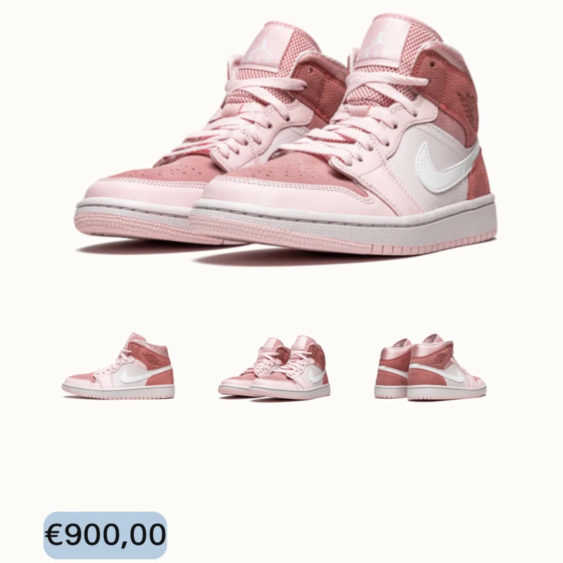 Air Jordan 1 Mid digital pink  - 91