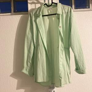 Grön fin bekväm skjorta 