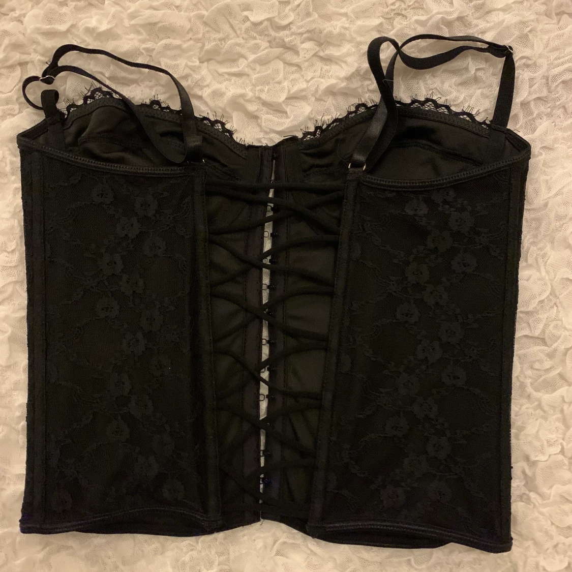 Svart korsett - 90