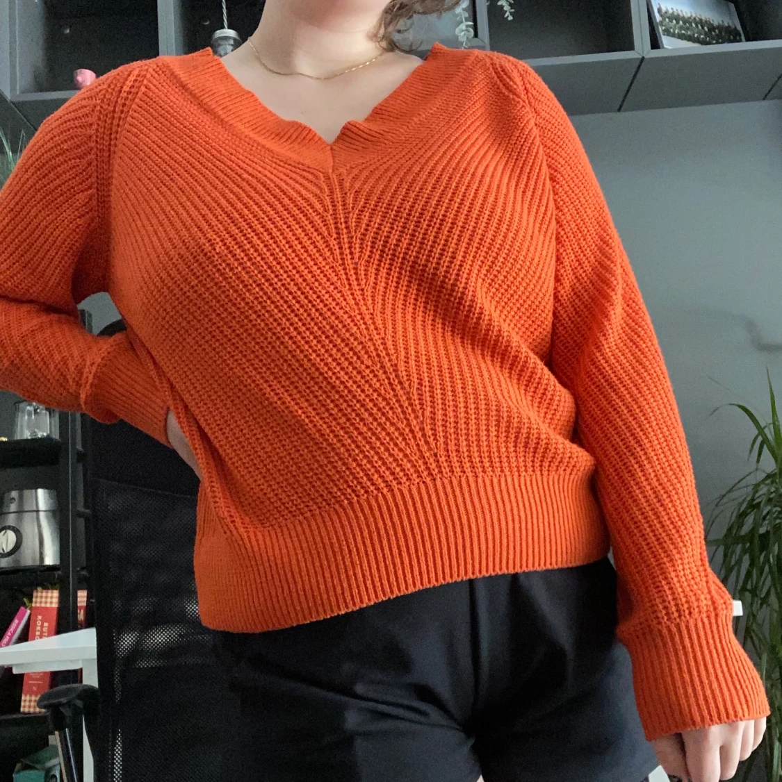 Stickad tröja från Lindex