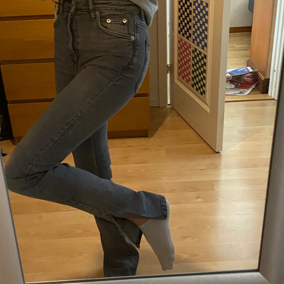 Skinny/jeans split från zara - 90