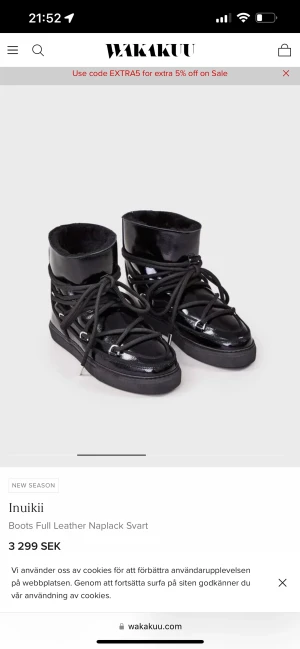 Inuikii skor - Säljer mina superfina inuikii skor 💗 använda endast 2 gånger då dom är aningen för små för mig. Köpta för               3 300 men pris kan absolut diskuteras 💓möts upp i gbg, kan även byta ut dessa mot uggs  NOTERA! Insidan på skorna är ljusrosa på mina 💓