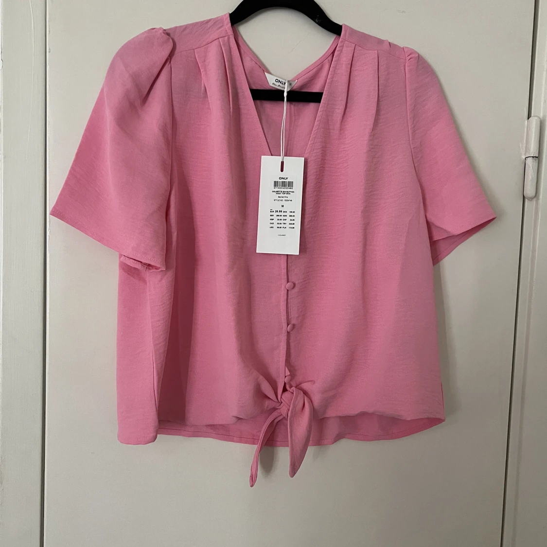 Vero Moda knytblus rosa medium nypris 300kr
