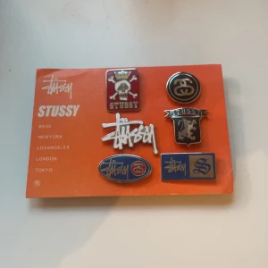 Vintage Stussy Pins - Vintage pins från Stussy, köpta från ettresex i Stockholm 2022