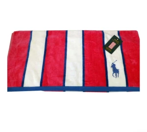 Ralp Lauren handduk - Rosa,blå, vit handduk. Helt ny! Med tags