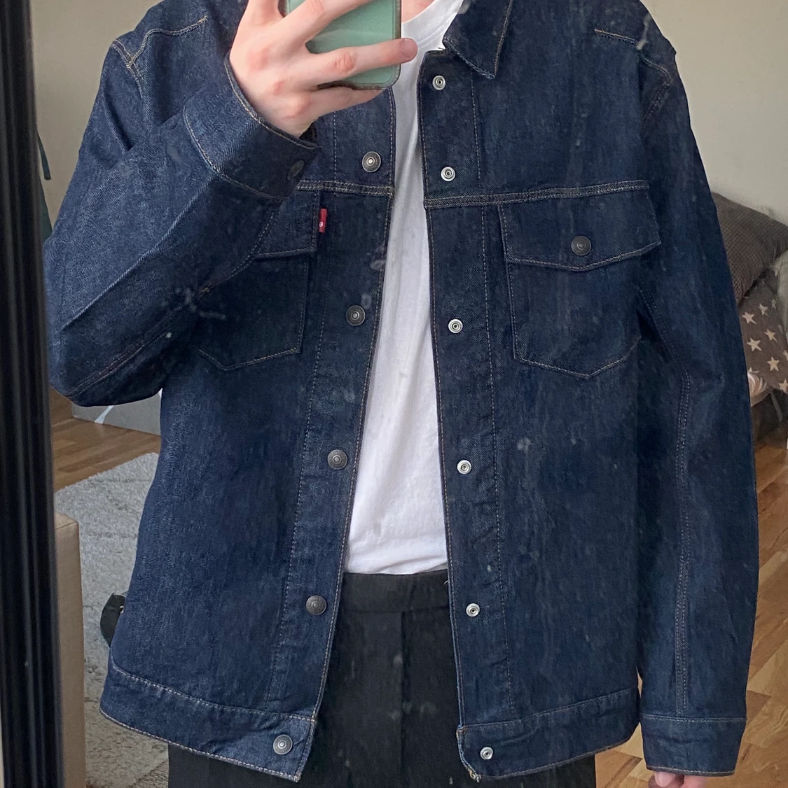 Oversized Jeansjacka från Levi’s - 90