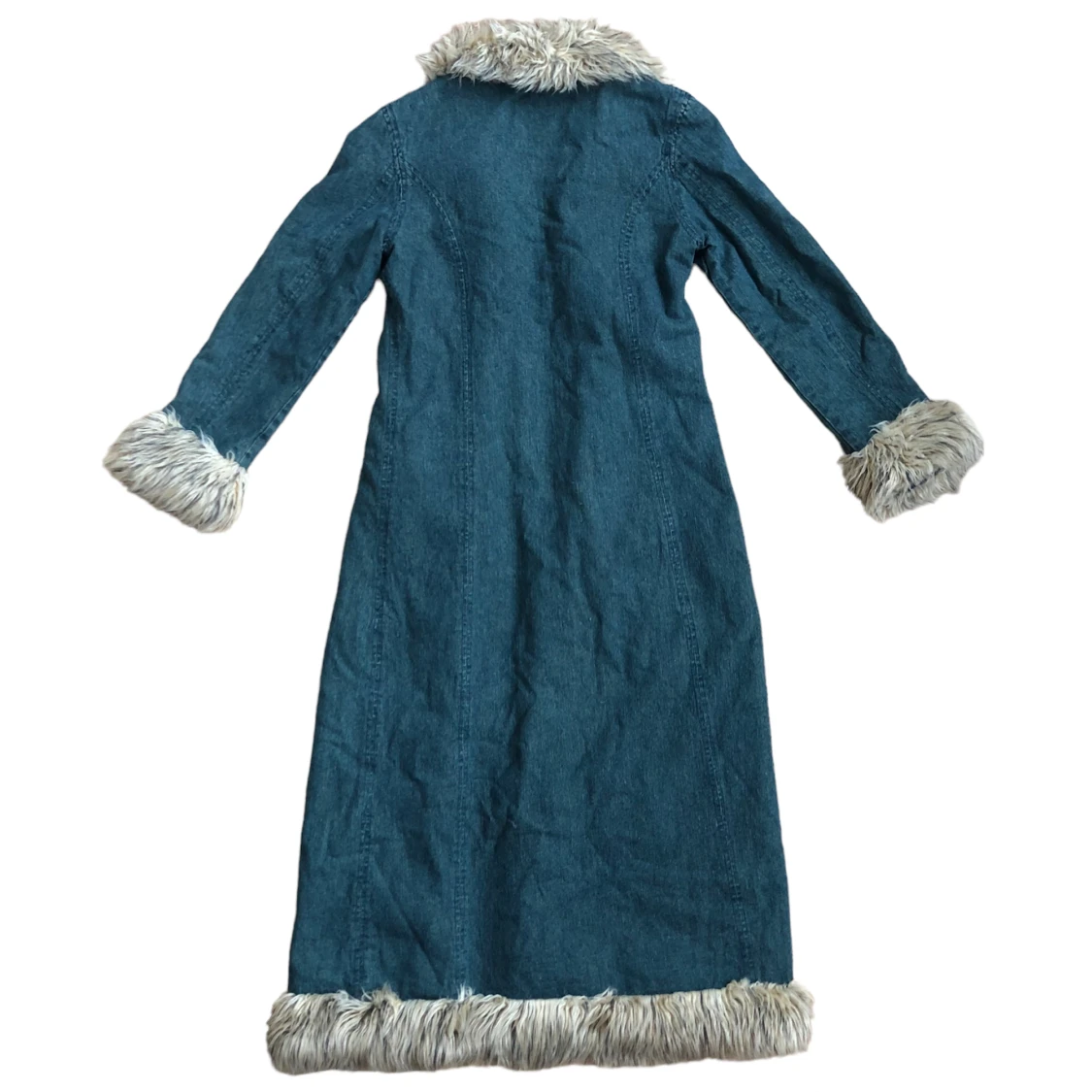 Lång jeansjacka - 91