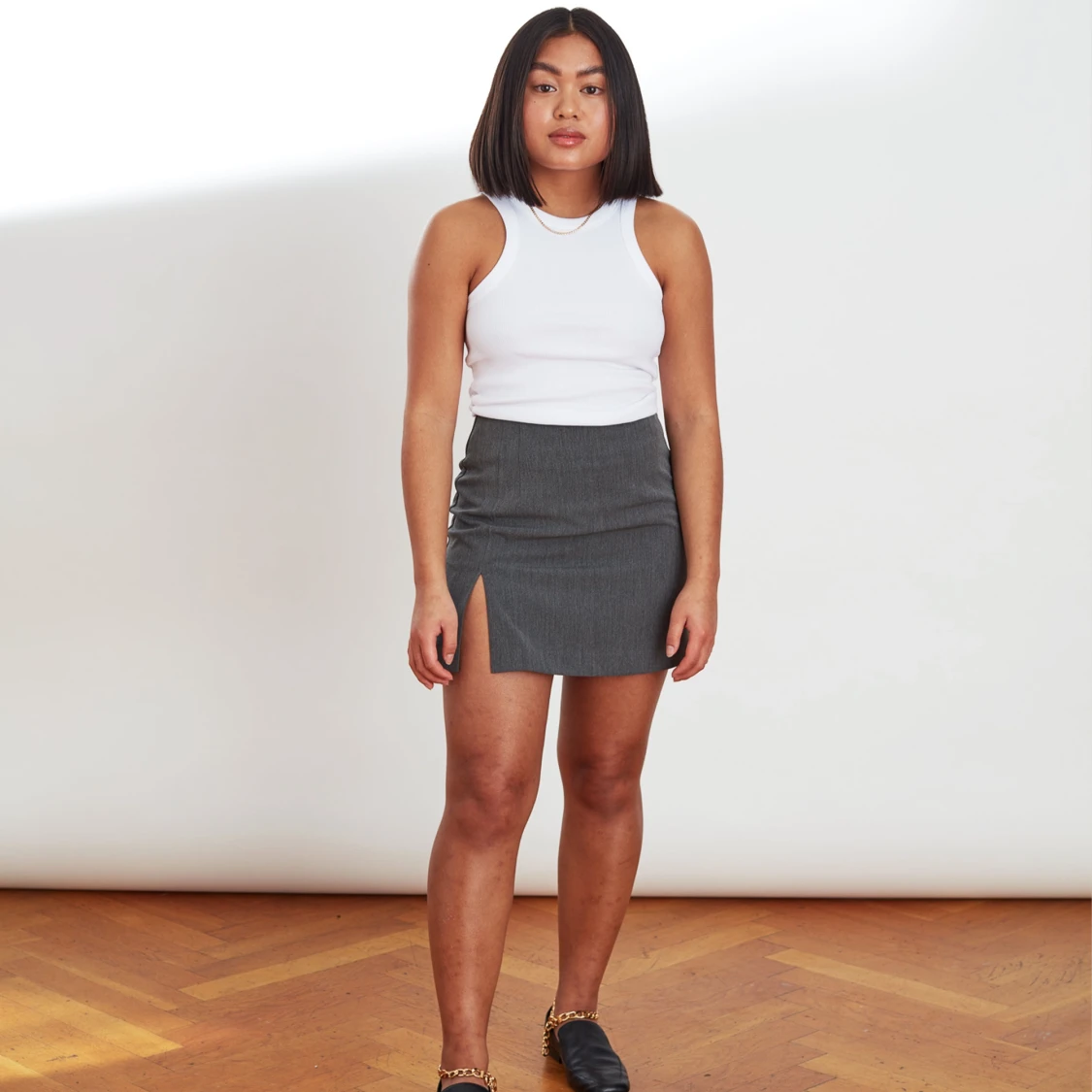 Must Have Mini Skirt Grey - 90