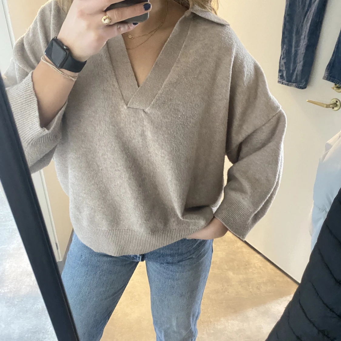 Stickad tröja  - 91