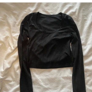 Långärmad svart tröja - Säljer denna basic långäramdetröjan