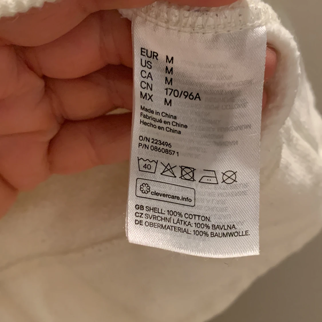 Cotton Hooded Top stl M - 91