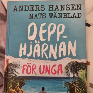 En fantastisk bok om psykisk ohälsa skriven av hjärndoktorn Anders Hansen.  ❗️köp inte direkt, jag tar swish❗️