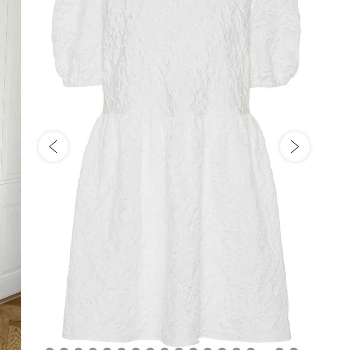 Vit klänning  - 90