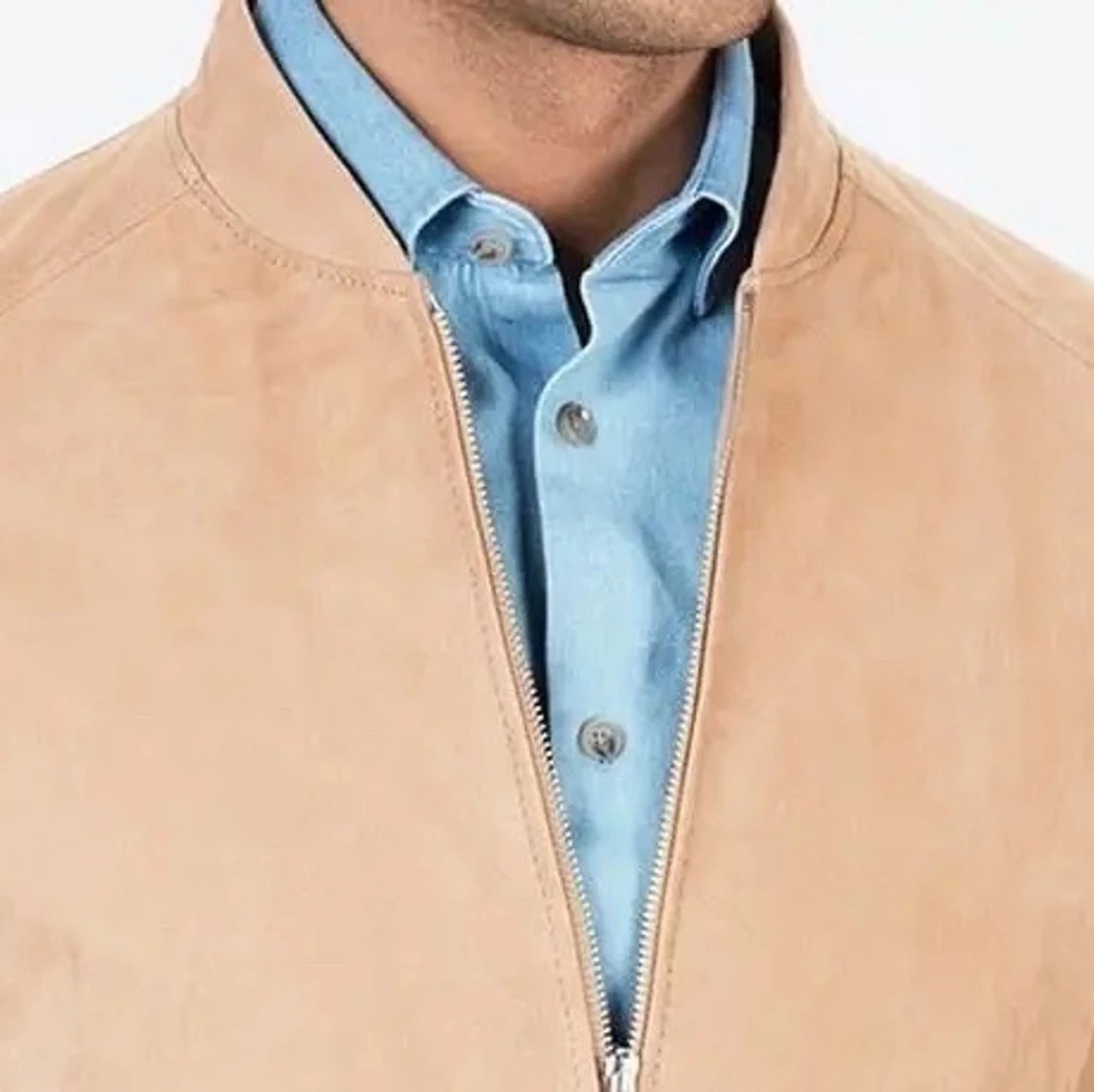 Grand Frank Italian Suede Bomber - 90