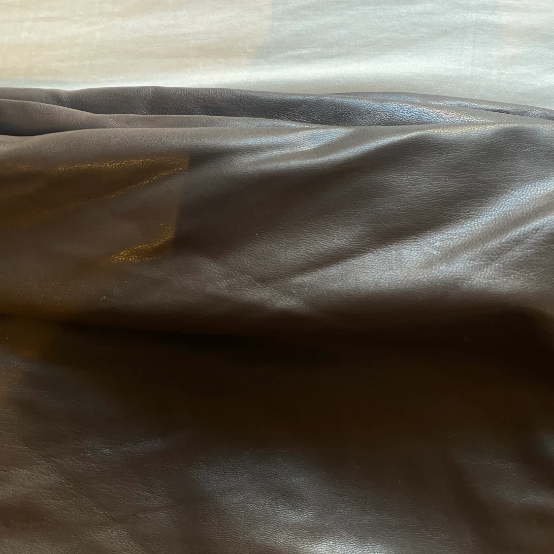 Bruna skinnbyxor storlek S - 91