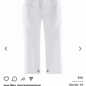Intressekoll!!! - Hej! Funderar på att sälja dessa populära linnebyxorna ifrån bonxprix då de inte kommer till användning. Storlek 36! Buda på!