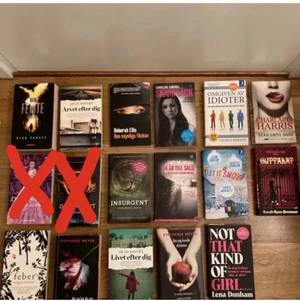 Böcker (bra skick)  - Säljer alla dessa pocket böcker för 20kr styck eller 200kr paketpris. Kan mötas men även skicka böckerna. Priset går att diskutera<3