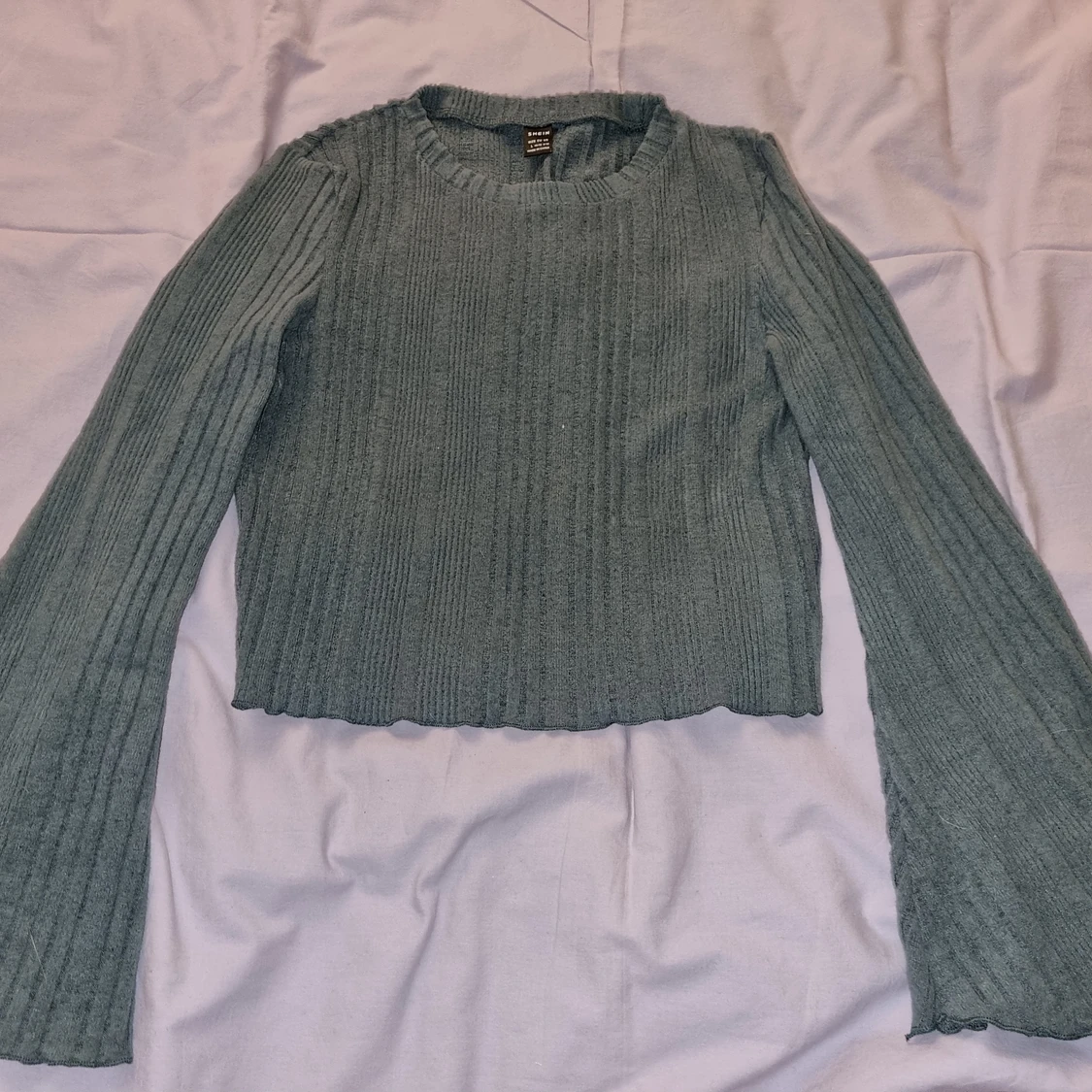 Smutsblå trumpet tröja  - 90