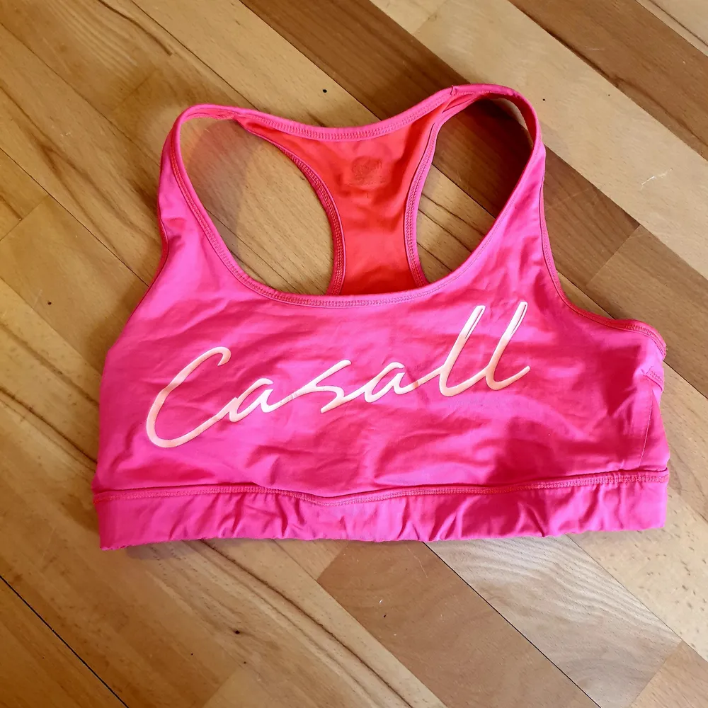 Casall sport top/ bad överdel, rosa. Stl L. Övrigt.