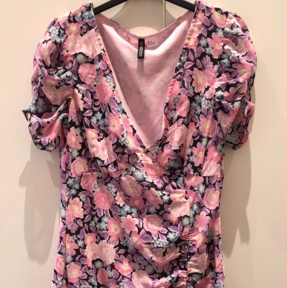 Blommig klänning  - 90