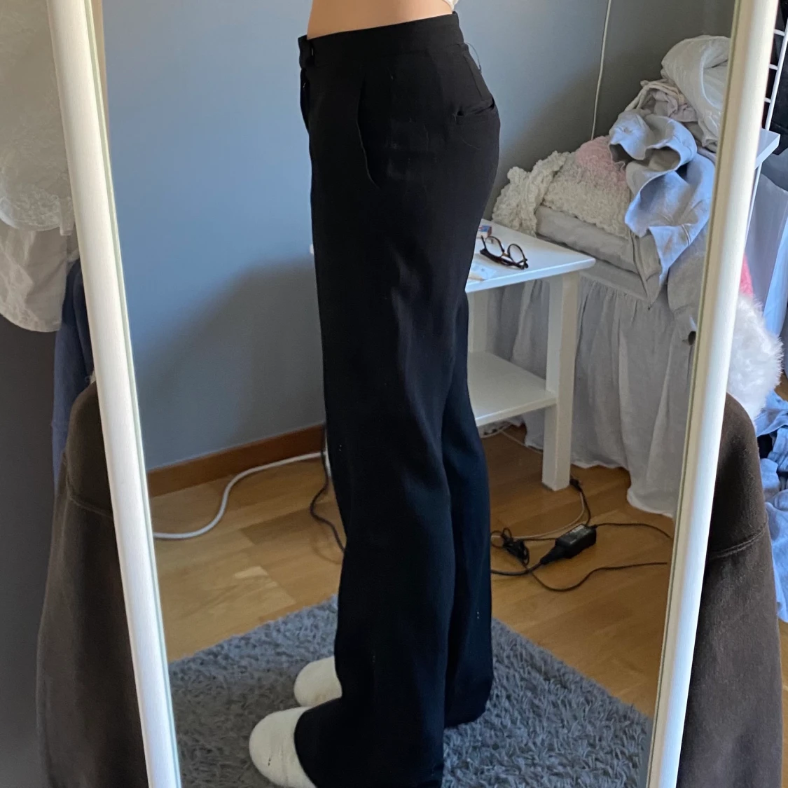 Lågmidjade kostymbyxor zara - 90