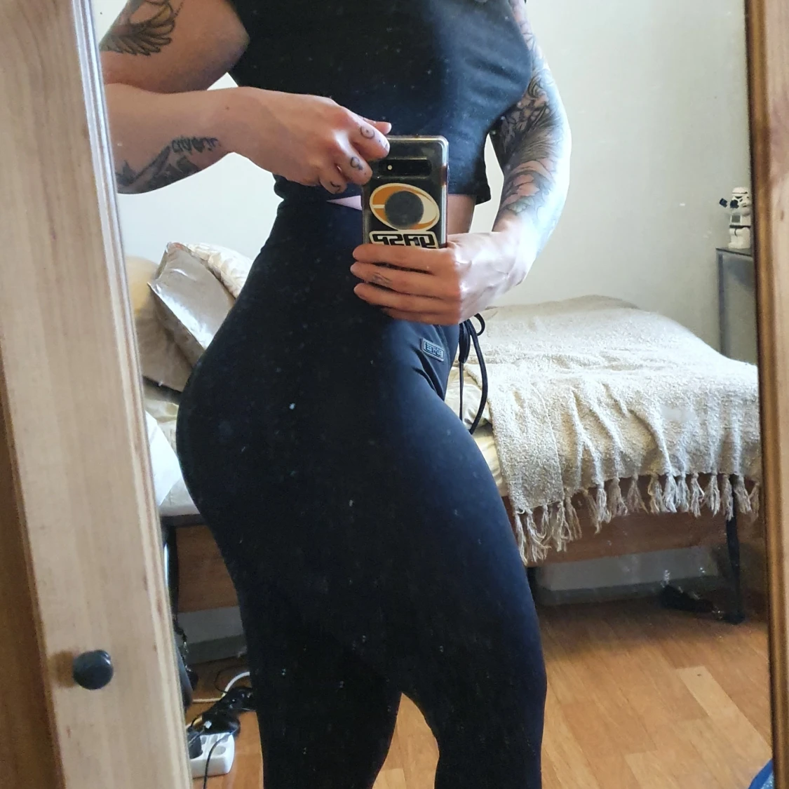 Bo+tee leggings v-cut m scrunch  - 91