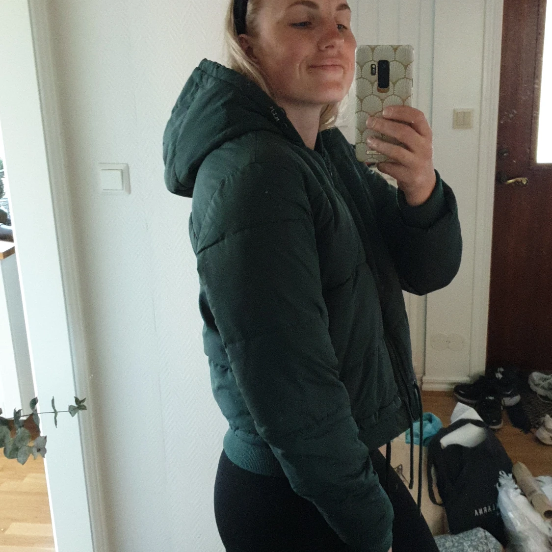 Grön vårjacka - 91