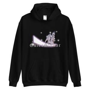 Outerstellar oversized hoodie Print on the front Oversized fit 90% cotton 10% polyester