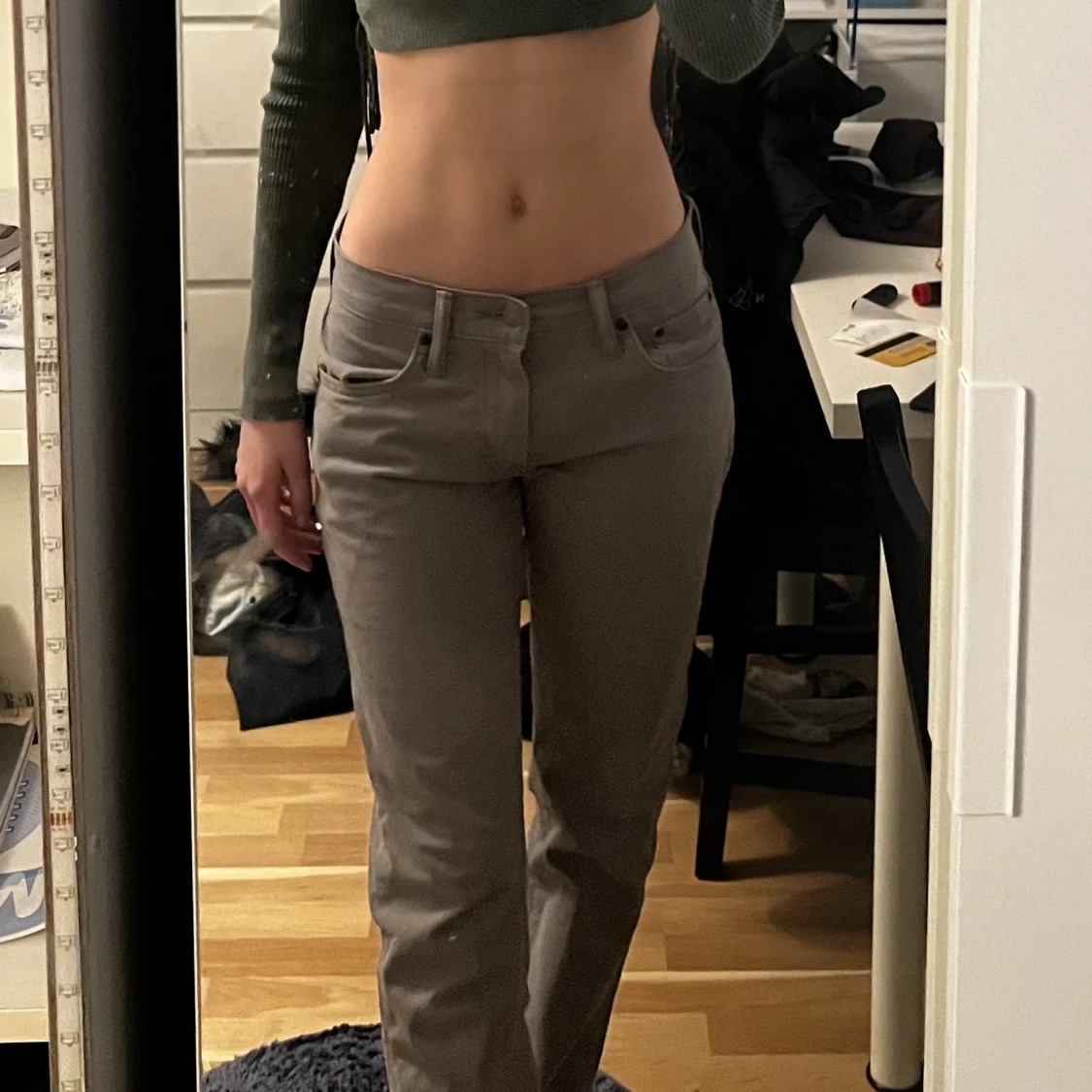 Lågmidjade levi’s jeans