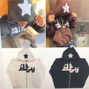 Full zip hoodie - Hej! Vill du ha y2k stilen men har inte tillräckligt med pengar eller inte hittar det du vill ha? Om så är fallet gå in på vår hemsida. Där hittar du billiga samt högkvalitativa Y2k hoodies, mer info finns på vår hemsida astrovision.bigcartel.com