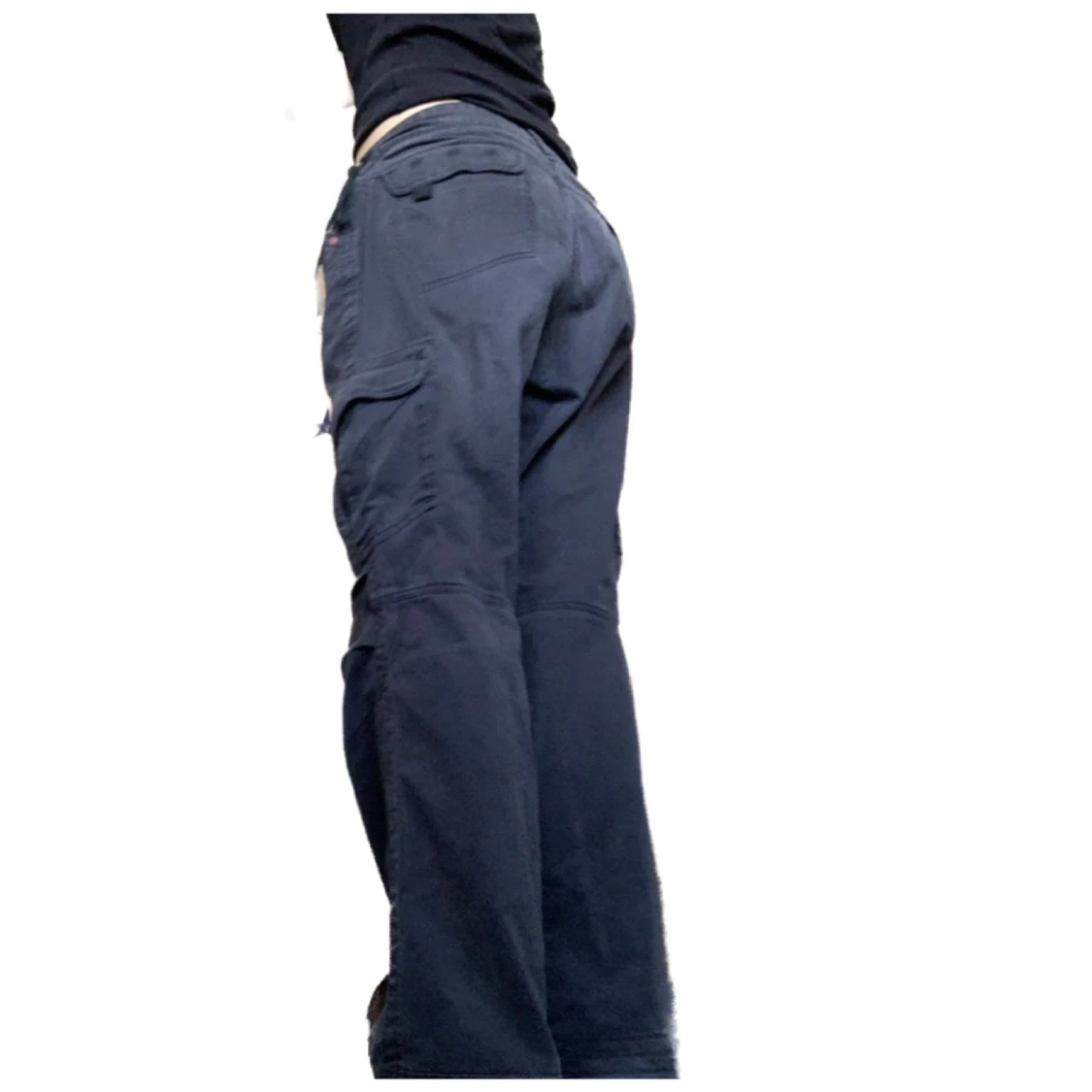 Grå cargobyxor  - 91