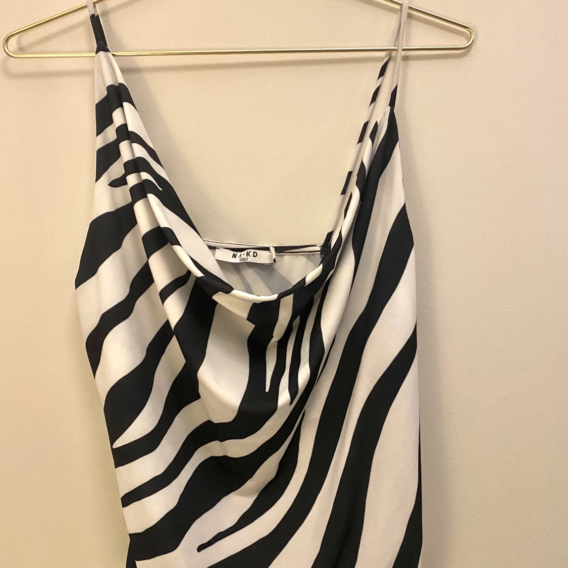 Topp i zebramönster