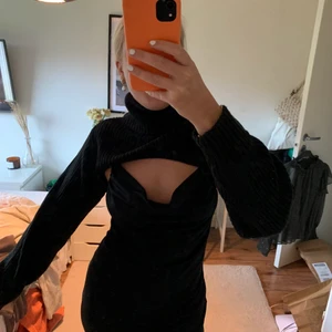 Stickad polobolero  - Stickad bolero med polo super fin till en klänning eller linne nu i vinter o höst