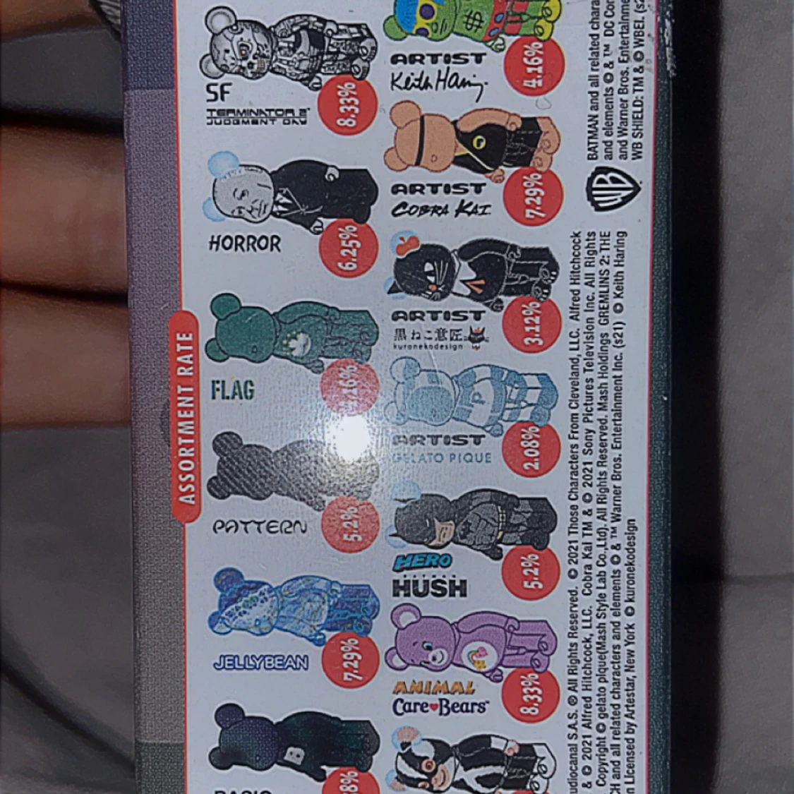 Bearbrick rosa  - 90